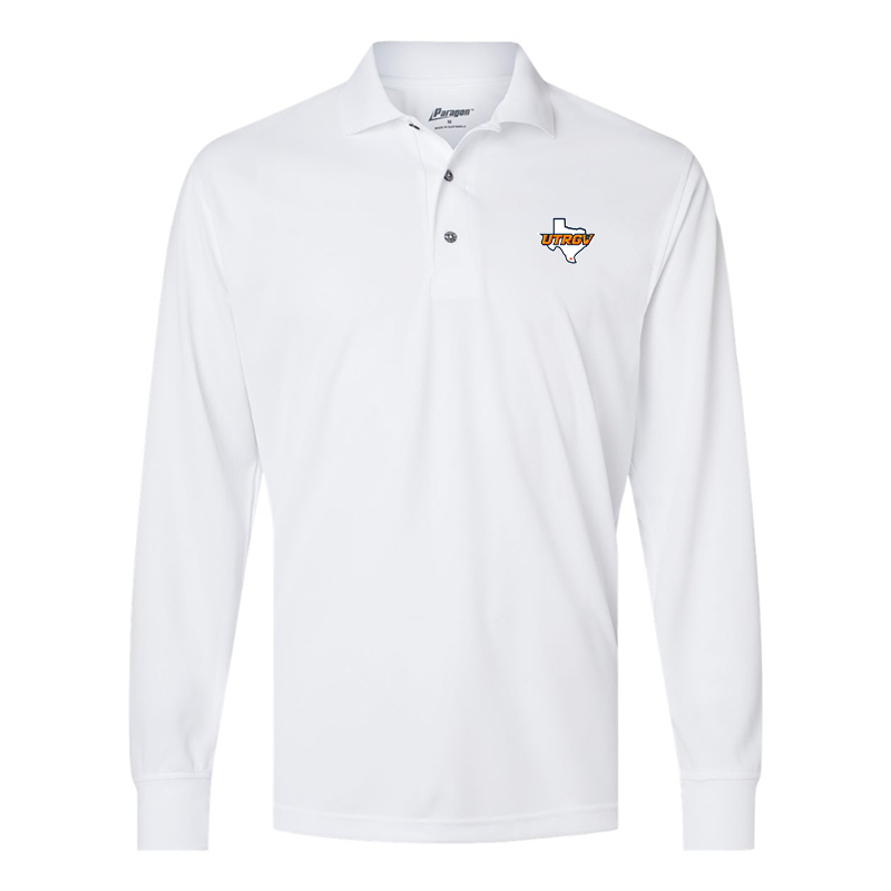 Men's UTRGV Vaqueros Paragon Prescott Long Sleeve Polo